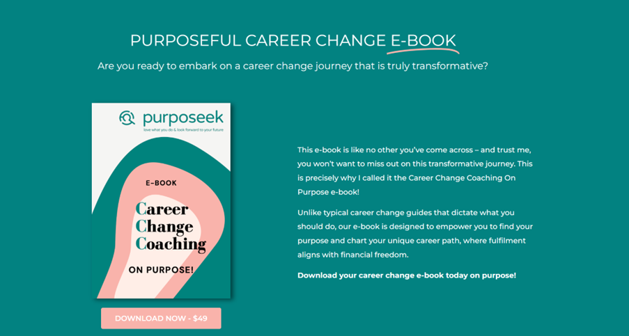 career change e-book